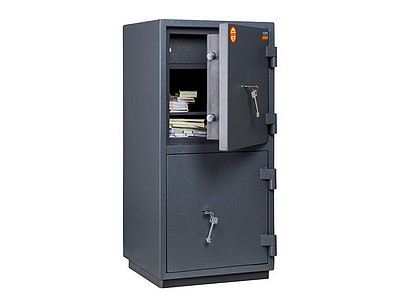 Металлический сейф для офиса VALBERG Кварцит 90Т/2 KL
